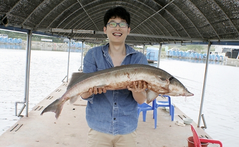 김포낚시터 철갑상어 낚시대회