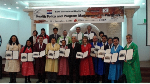 KOHI successfully concluded ‘Health Policy and Program Management in Paraguay’, International Traini...