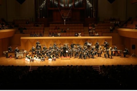 서울경찰악대 연주장면