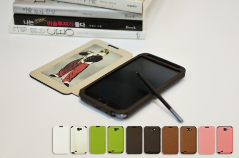 아트뮤, 갤럭시노트 전용 ‘명화커버 가죽케이스’ 출시