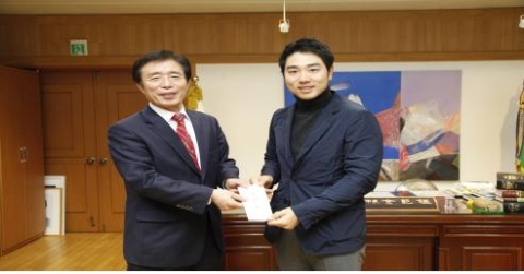 프로골퍼 배상문, 대구시에 이웃돕기성금 쾌척