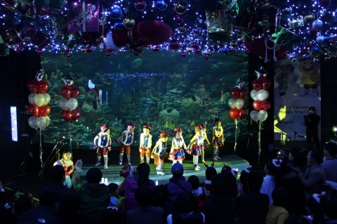 우수상을 수상한 “하바놀이학교 슈테른반 친구들” 팀