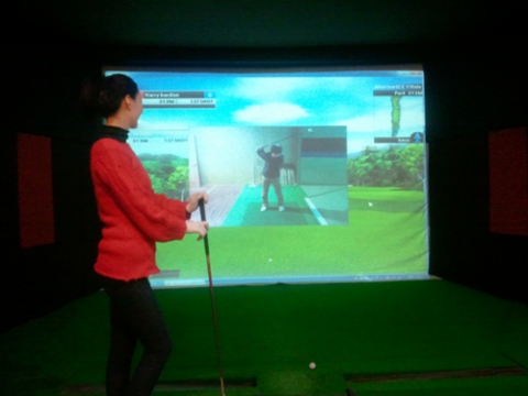 게임스페이스, 세계 최초 온라인 화상 스크린골프 개발