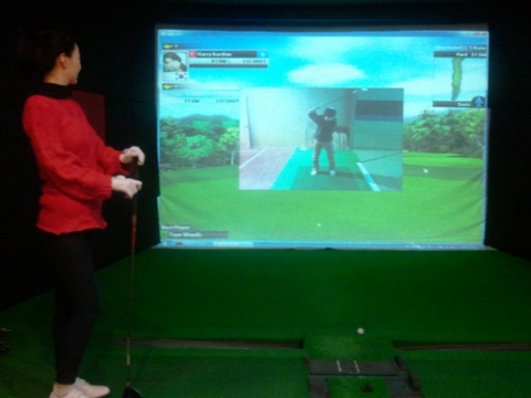 게임스페이스, 세계 최초 온라인 화상 스크린골프 개발