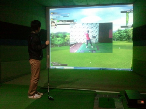 게임스페이스, 세계 최초 온라인 화상 스크린골프 개발