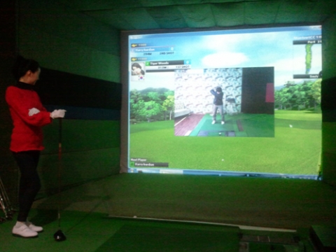 게임스페이스, 세계 최초 온라인 화상 스크린골프 개발