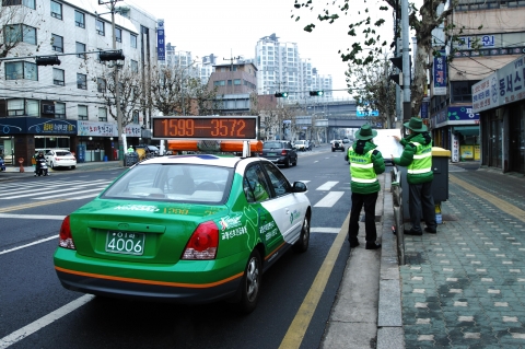 교통신호불편 현장점검