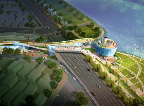 동빈내항 물관리센터 조감도