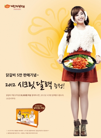 2012 시크릿 달력