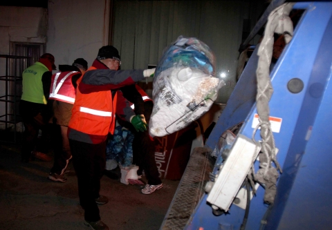 정기호 영광군수, 이른 새벽 영하의 날씨속 생활쓰레기 수거 현장 체험활동