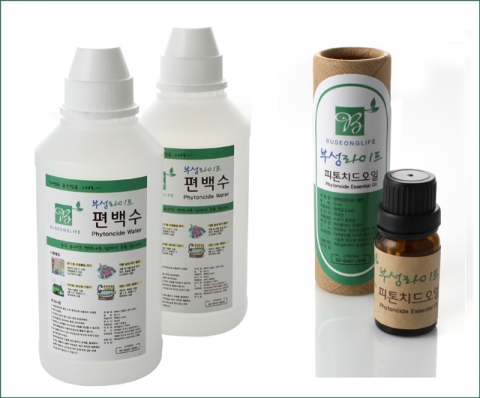편백수(500ml) 및 피톤치드(편백)오일(10ml)