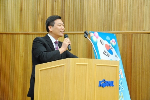 지에스데이타(주) 대표 권선복 청년인턴제 사업설명 中