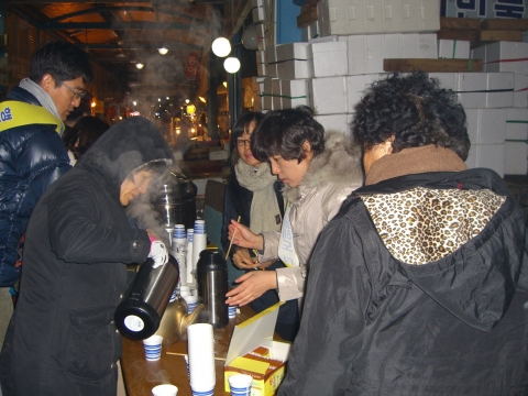 광주시 경제산업국, 전통시장에서 시무식 가져