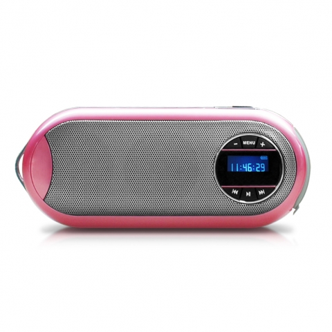 노벨뷰 휴대용 MP3 스피커 NS-700(핑크)