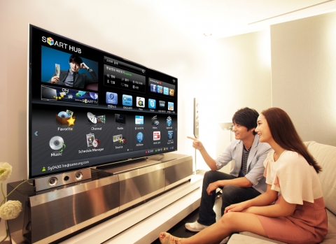 삼성전자 스마트 TV의 스마트 허브