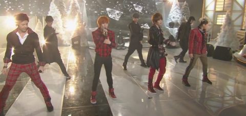 FIX(픽스) KBS 뮤직뱅크 캡쳐 20120106