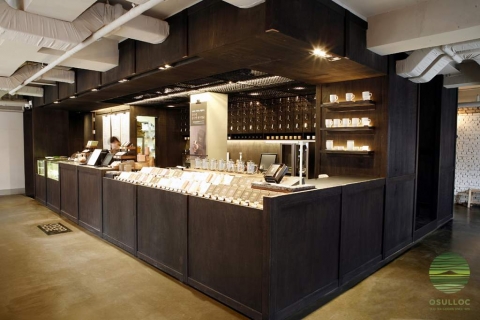 오설록 티하우스 압구정점 1층 전경