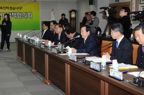 광주시-민주통합당 광주시당, 정책협의회 개최