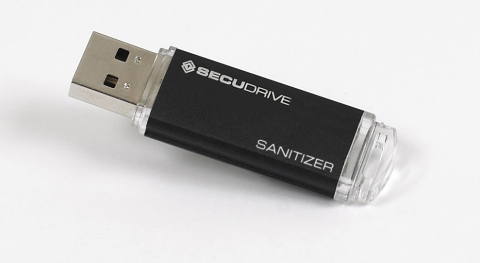 브레인즈스퀘어는 중고 PC 매각 또는 불용 처리시 발생할 수 있는 개인 정보 유출을 방지하기 위해 디스크 영구 삭제 USB 메모리인 시큐드라이브 새니타이저 포터블에 부팅 기능을 추가한 신제품을 출시한다.