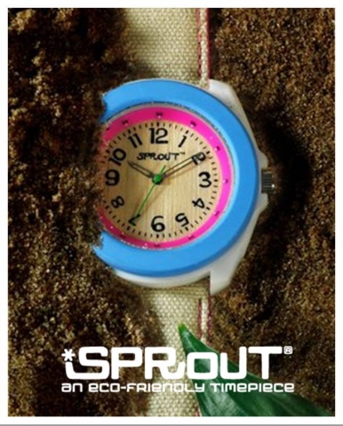 땅 속에서 분해되는 옥수수 시계 : 스프라우트(SPROUT)