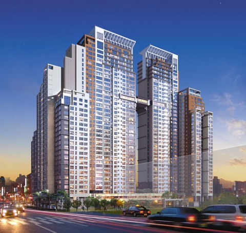 청계천 '두산위브더제니스 아파트' 조감도2