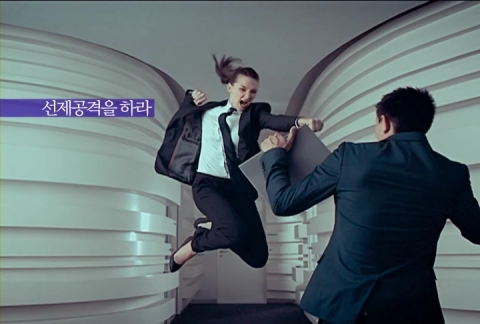 갤럭시 신년 광고 이미지