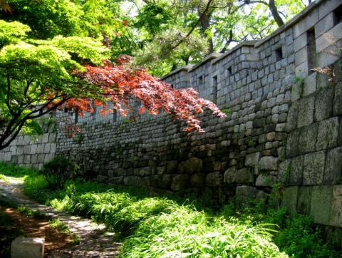 서울 한양도성의 광희문과 장충동 구간
