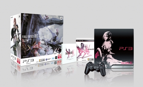 FFXIII-2 Sleeve contents 3D