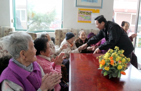 영광군, 설맞이 불우이웃 및 사회복지시설 위문