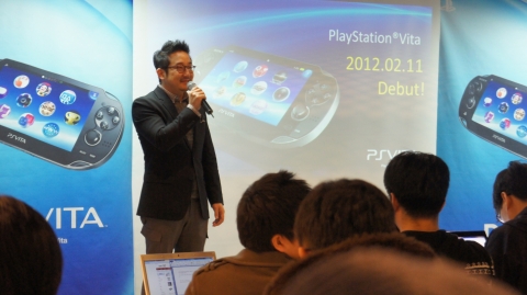 용산 PlayStation® 체험존에서 개최된 'PlayStation®Vita 미디어 시연회'