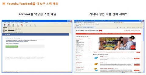 페이스북악용스팸메일