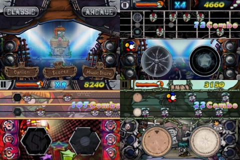 좀비밴드 스크린샷