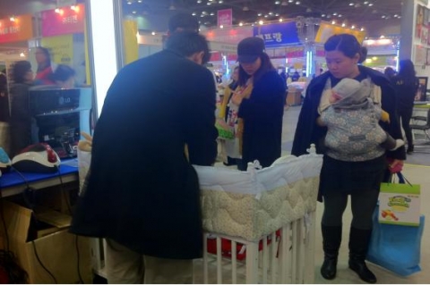 텍포러스가 제 10회 맘앤베이비 엑스포에 침구살균 청소기 케어윈 (www.carewin.co.kr) 특가전으로 참가