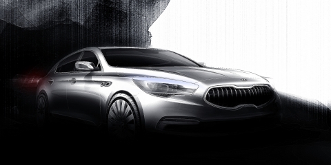 Kia reveals sketches of all-new flagship sedan