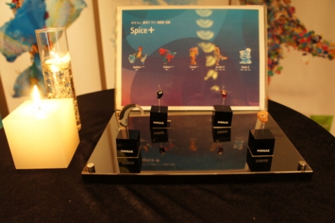 포낙보청기의 ‘2012 Spice+ Launching Show’가 지난 2월 4일 오후 4시 서울 장충동 반얀트리 클럽&스파에서 성황리에 열렸다.