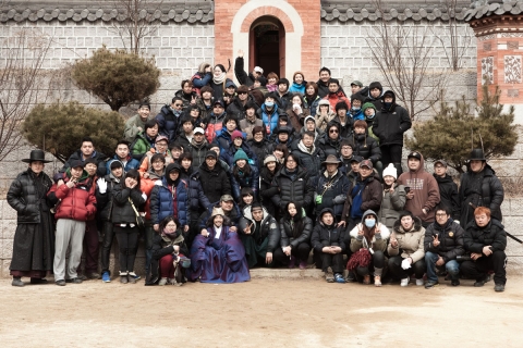 &lt;후궁: 제왕의 첩&gt;이 지난 2월 28일 문경새제 오픈세트장에서의 촬영을 끝으로 크랭크업했다.