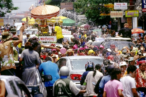 태국의 전통 축제 ‘쏭크란 축제’