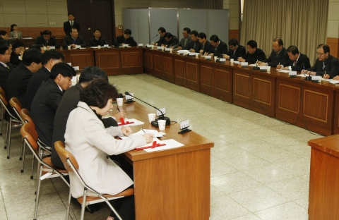 청주시, 제 19대 총선 공명선거를 위한 동장회의 가져