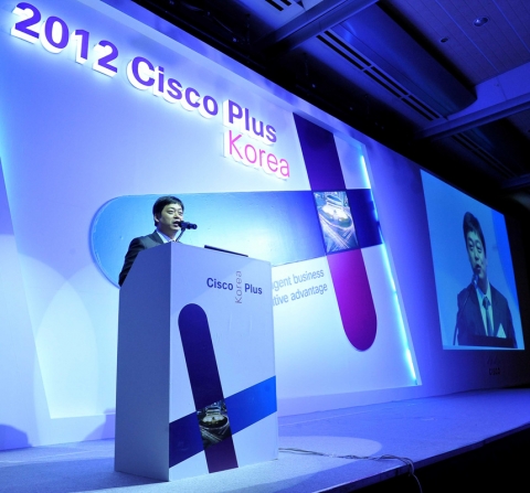 시스코 코리아(대표 장성호, www.cisco.com/kr)가 13일과 14일 는 양일 동안 삼성동 코엑스 컨벤션 1층 그랜드볼룸에서 ‘2012 Cisco Plus Korea’ 컨퍼런스를 개최한다.