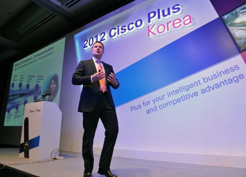 시스코 코리아(대표 장성호, www.cisco.com/kr)가 13일과 14일 는 양일 동안 삼성동 코엑스 컨벤션 1층 그랜드볼룸에서 ‘2012 Cisco Plus Korea’ 컨퍼런스를 개최한다.