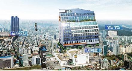 부천역 인터스페이스 조감도