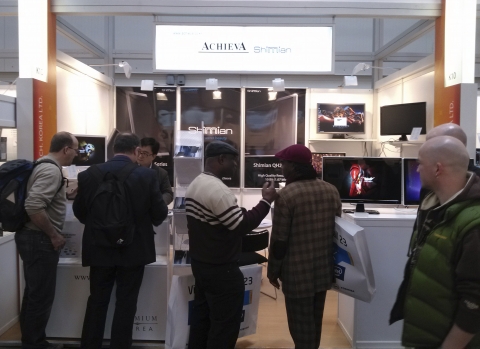 차세대 디스플레이 선도기업 아치바코리아가 정보통신기술 전시회 2012 CeBIT(이하 세빗)에 참가, 자사의 모니터 심미안 시리즈가 참관객들의 호평을 받았다고 밝혔다.
