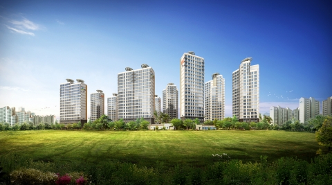 벽산건설 광려천벽산블루밍2차_투시도