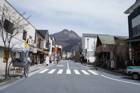 일본 규슈 유후인 온천 마을