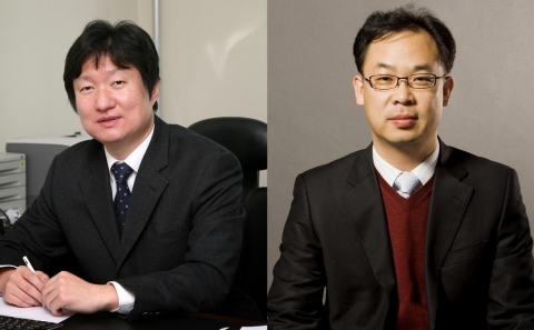 (왼쪽부터) 건국대 박배호, 강윤찬 교수
