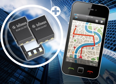 인피니언의 신형 GNSS 수신 프론트-엔드 모듈