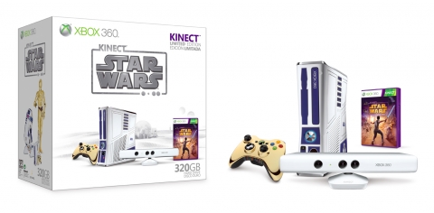 한국마이크로소프트 Xbox 360 Kinect 스타워즈 한정판 콘솔