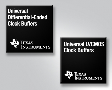 TI는 2개의 새로운 범용 클록 버퍼 제품군을 출시하여 자사의 고성능 클록 버퍼 포트폴리오를 확장했다.