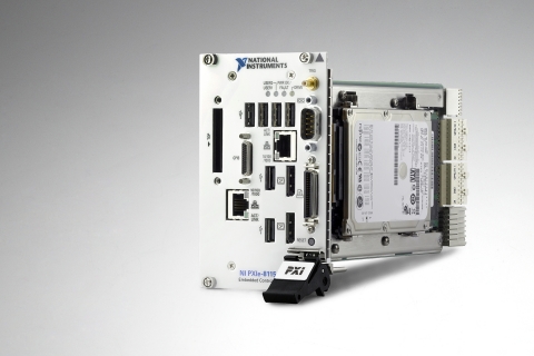 NI, 2세대 Intel Core i5TM 프로세스가 탑재된 3U PXI Express 임베디드 컨트롤러