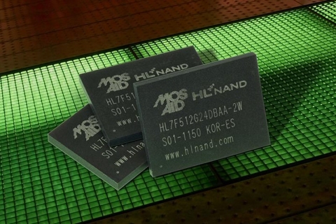 MOSAID, 최초로 단일 채널에 완전한 성능의 16-다이 NAND 플래시 스택 달성